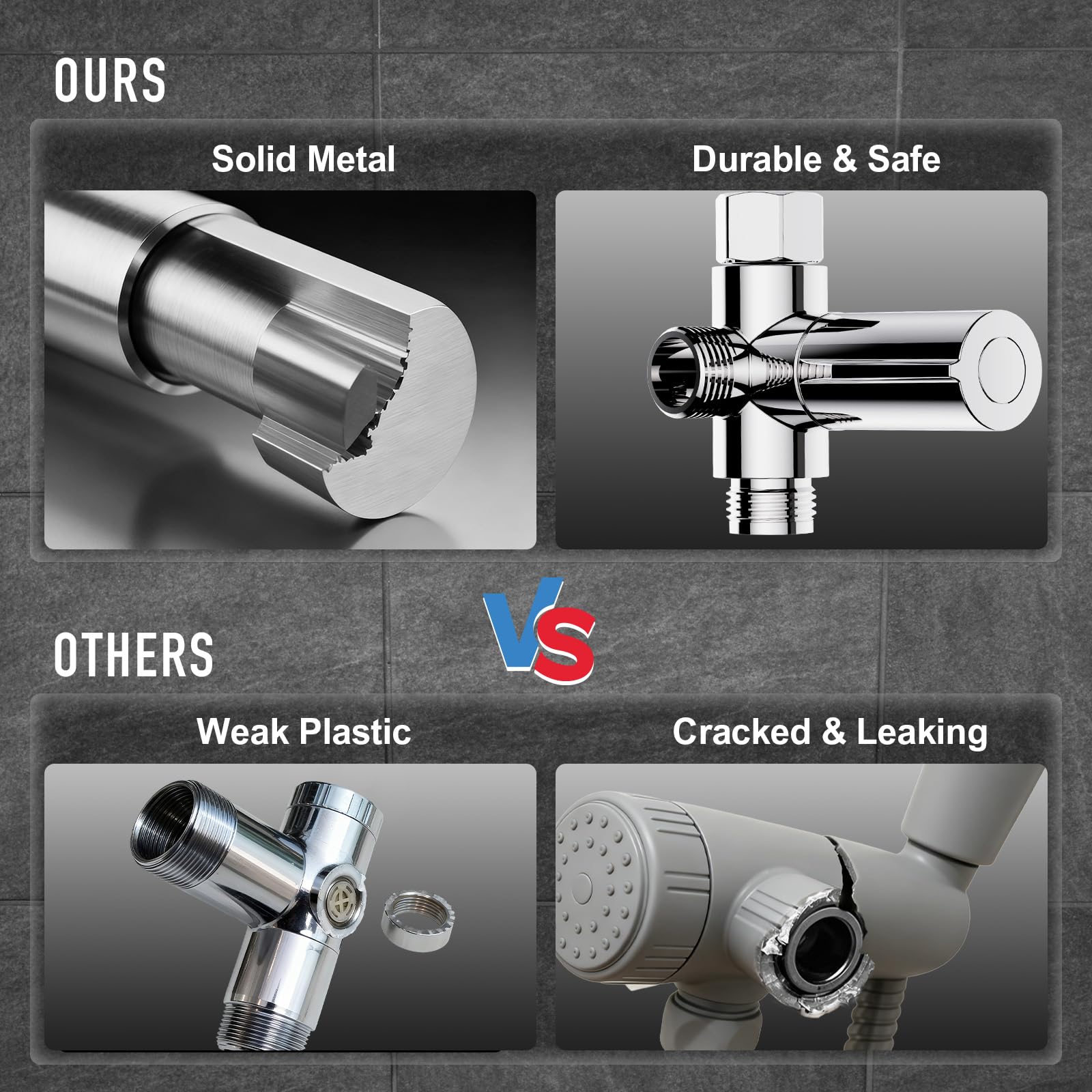 Veken power wash mode for deep-cleaning tub and tiles