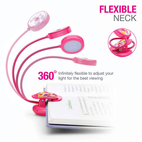 Ultra-lightweight Vekkia clip-on lamp reduces hand strain