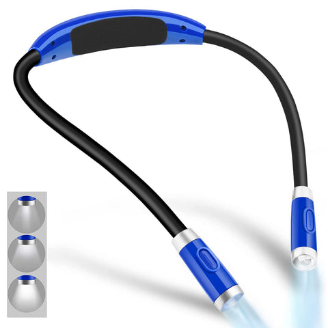 Vekkia neck light with ergonomic design for comfortable hands-free reading