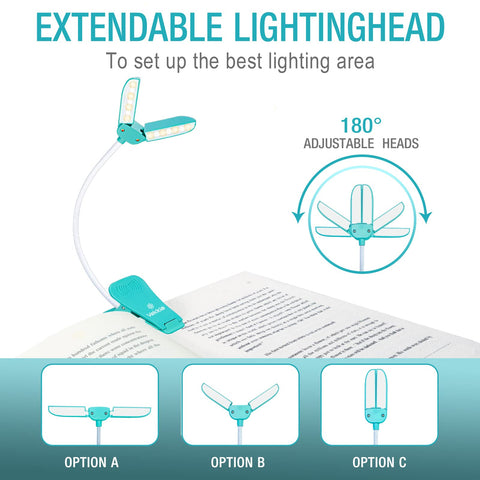 Vekkia soft-pad clamp protects pages while clipping securely to a book