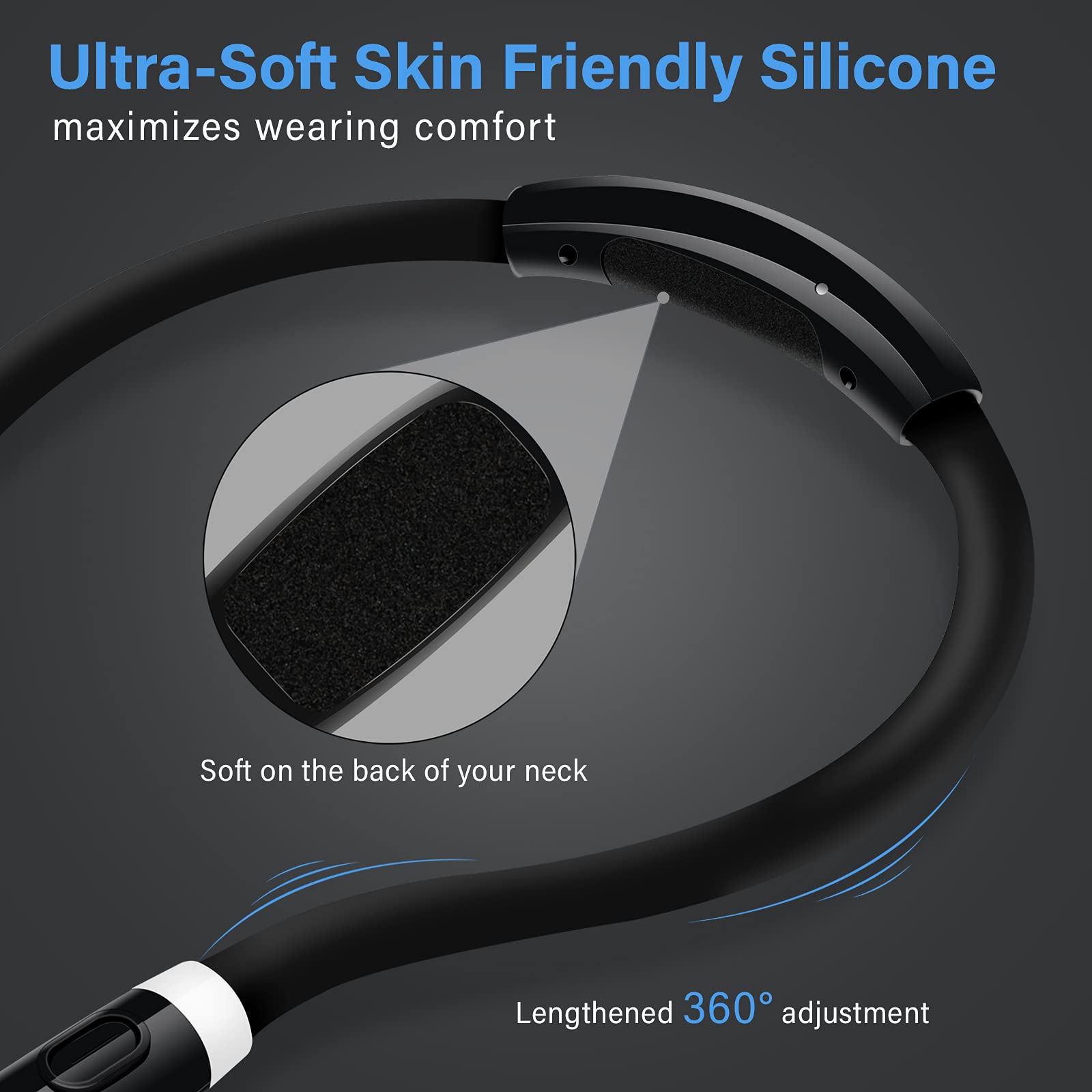 Vekkia USB Type-C charging cable included for quick recharge