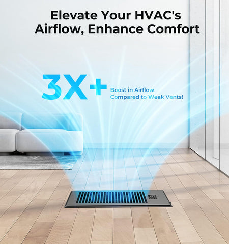 VELLEE low-noise 18dBA performance supports restful nights and daytime comfort.