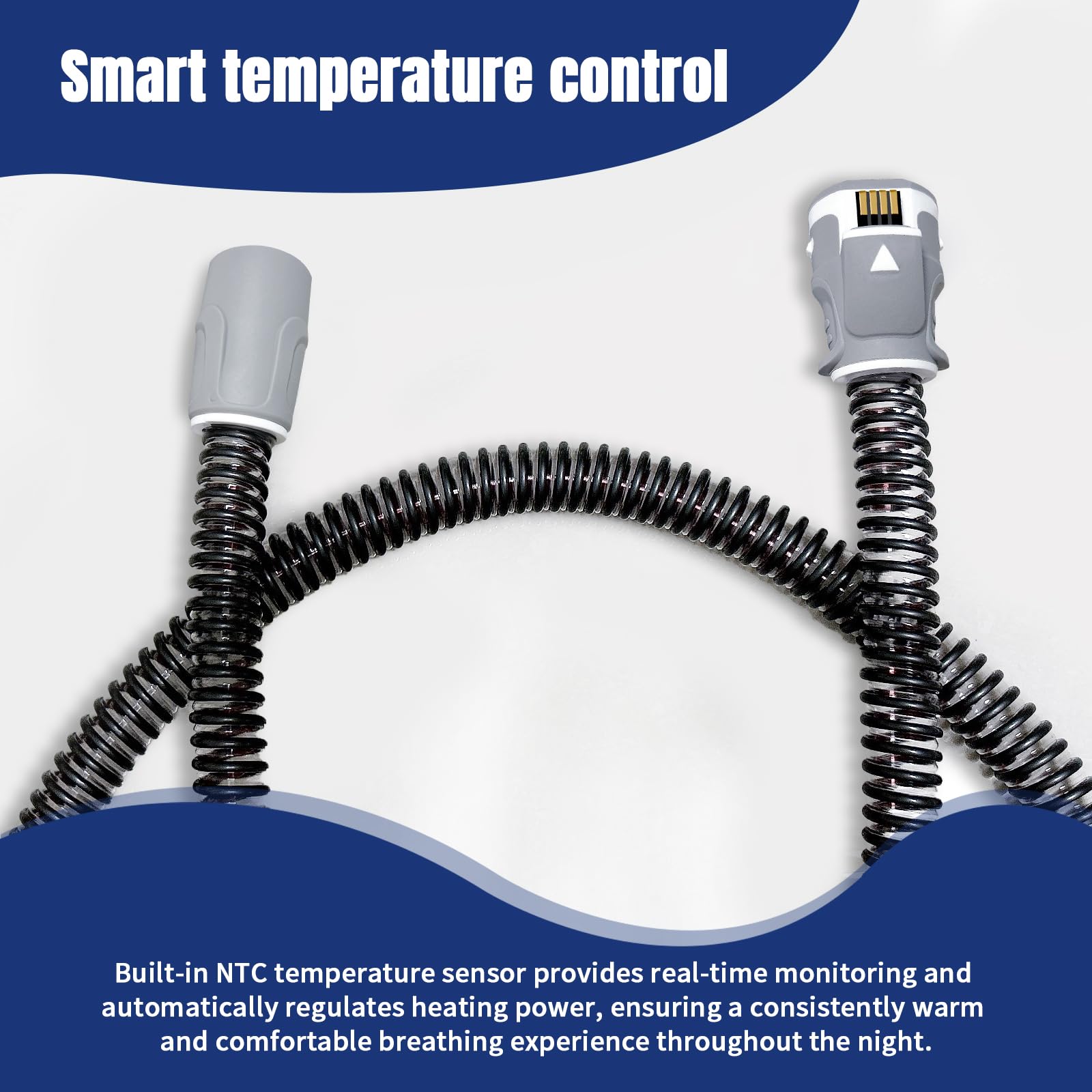 Velots S11 Air Sense Curve tubing connection demonstrates secure fit for efficient airflow