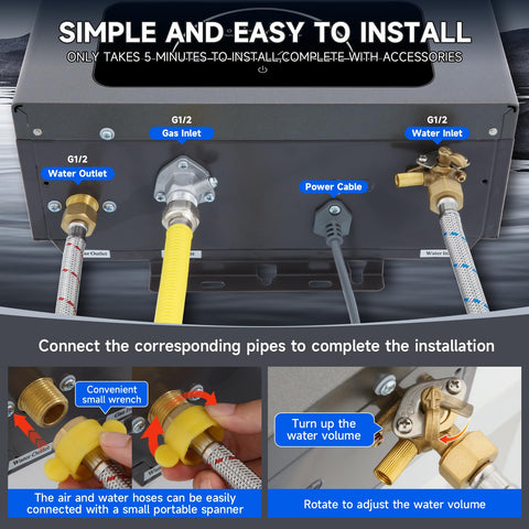 VELPAX 4.74 GPM flow supports simultaneous use at multiple fixtures.