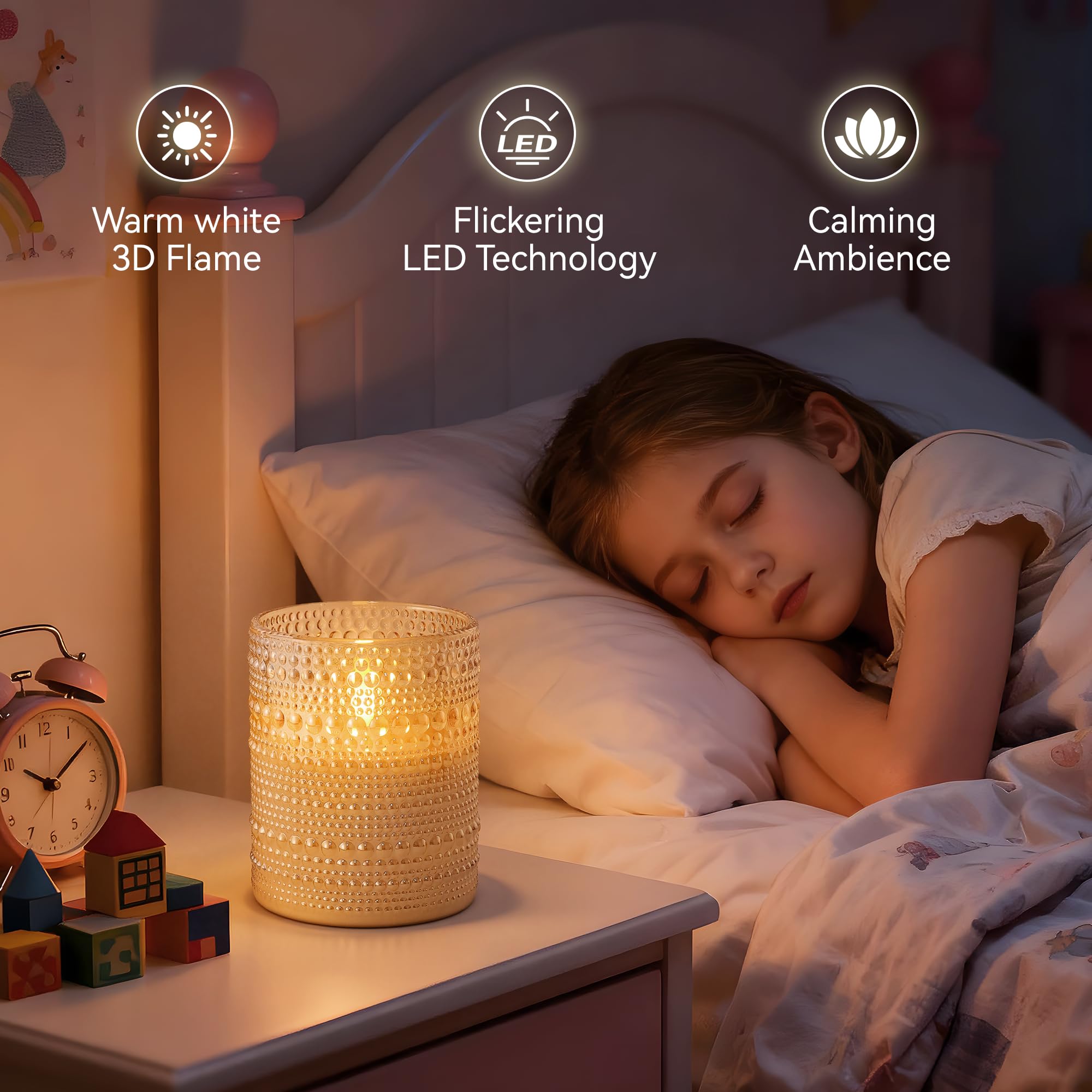 Velsyn table centerpiece creates safe, elegant ambience