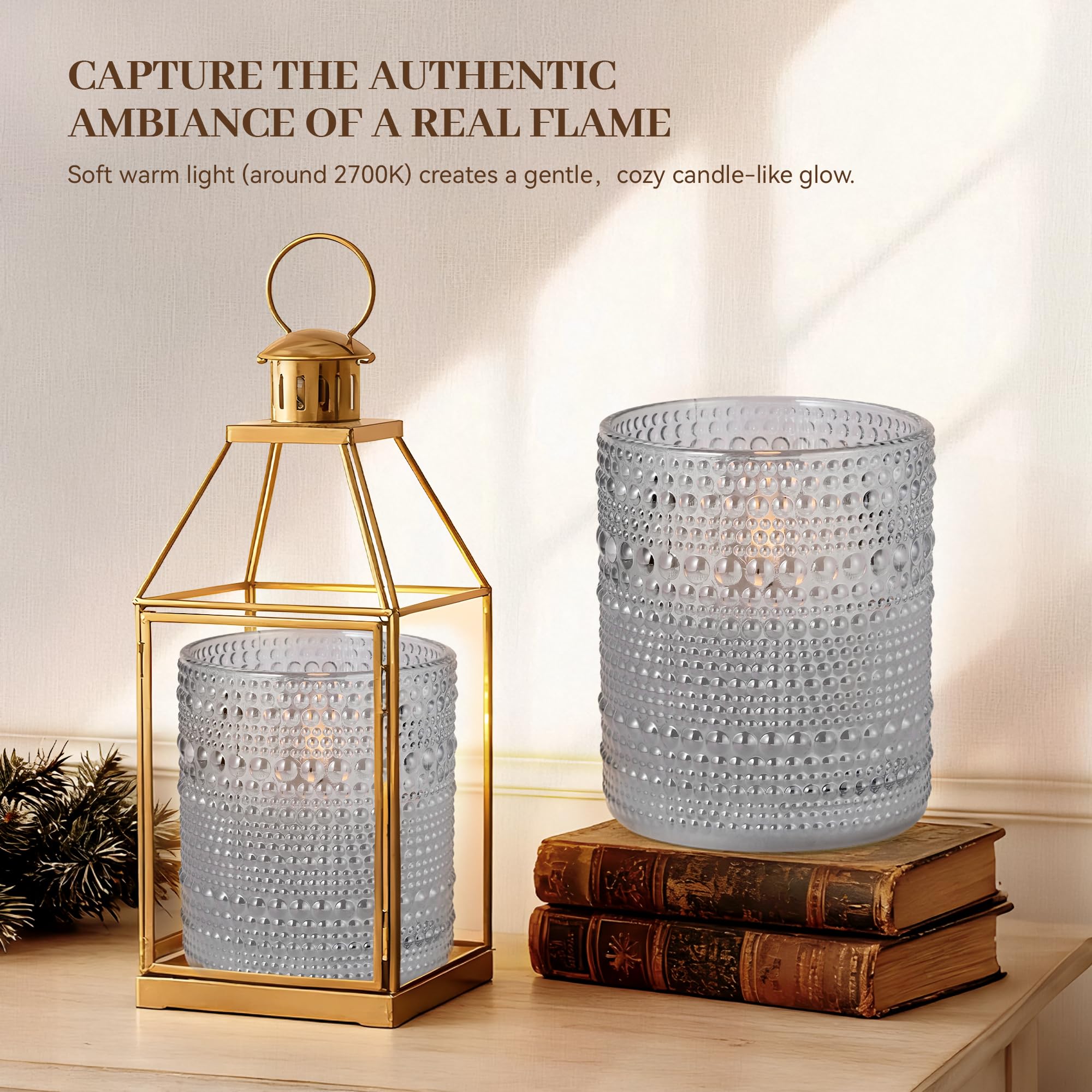 Velsyn table decor glow enhances cozy home ambiance
