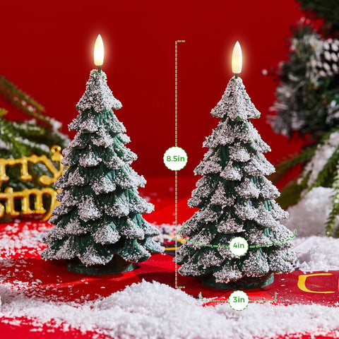 Velsyn wax-look LED candles offer long battery life.