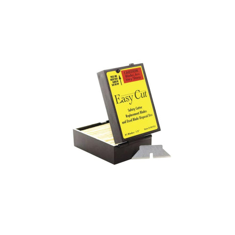 Veltec 81 EZ replacement blades packaging shows ready-to-use blades for fast box cutting.