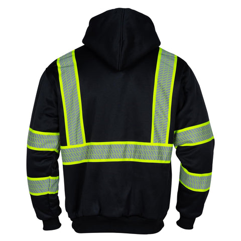 VENDACE hood detail with plush sherpa lining for cold-weather comfort