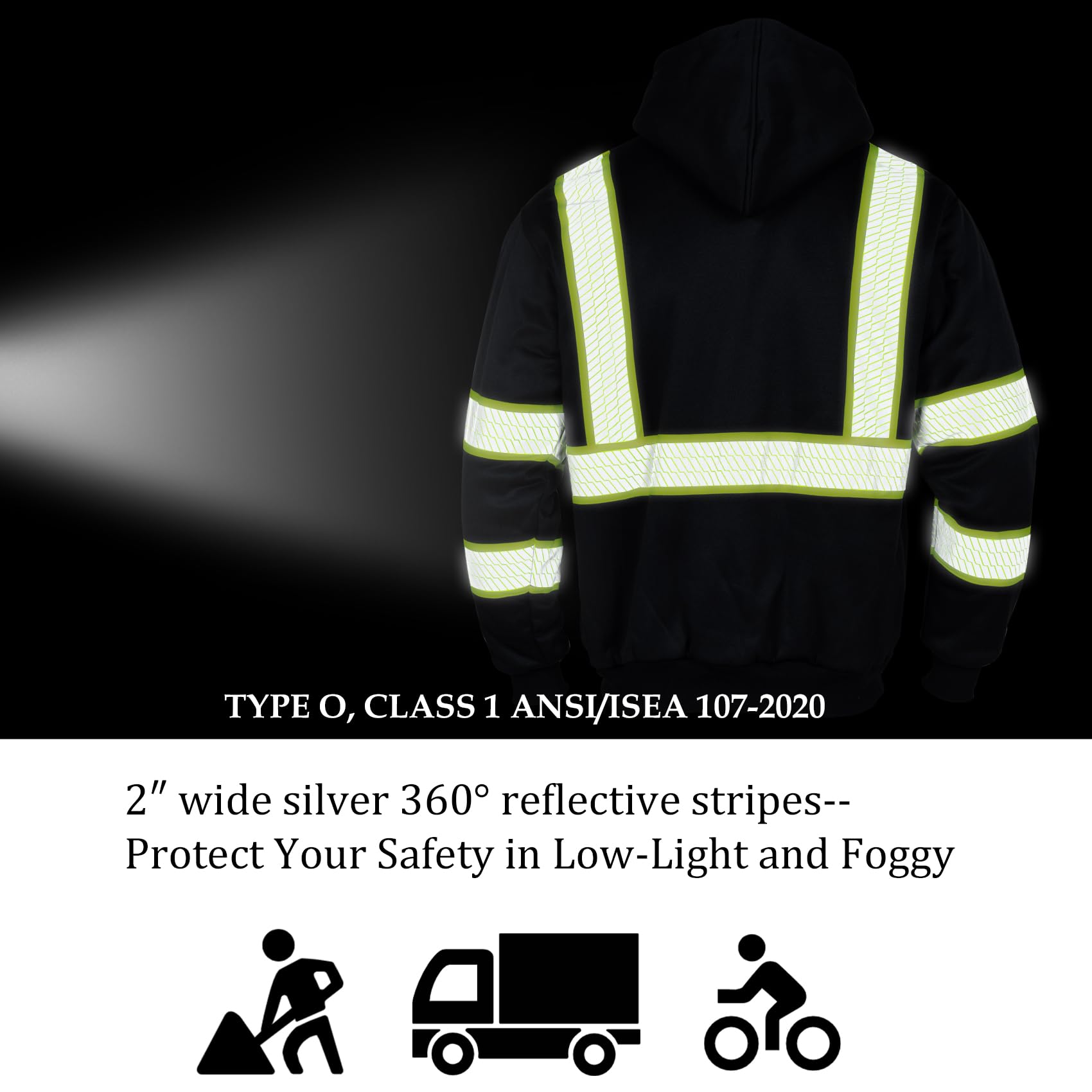VENDACE full-zip design enabling easy layering and quick temperature adjustment on-site