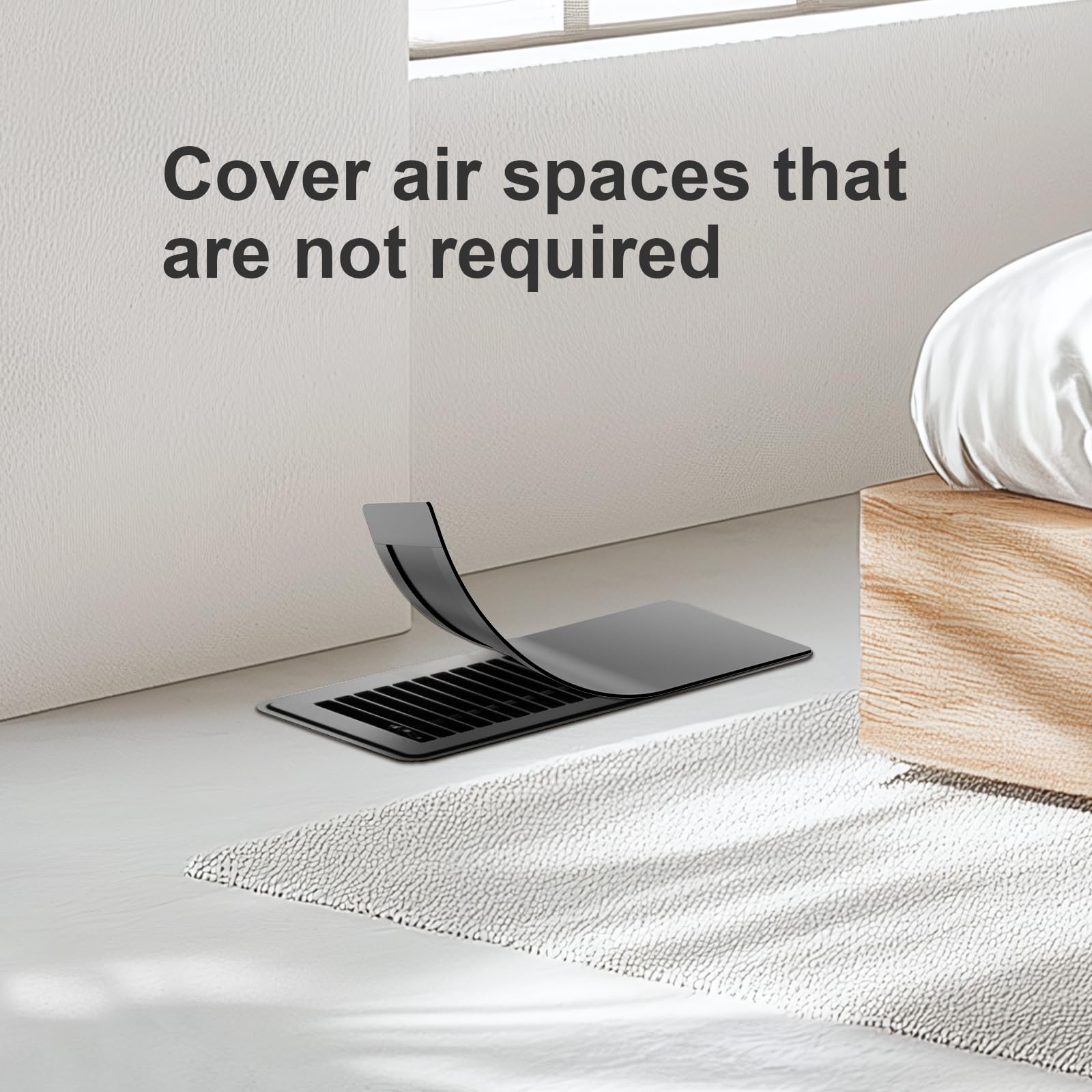 VE NI SCC multi purpose vent blocker reduces noise and drafts.
