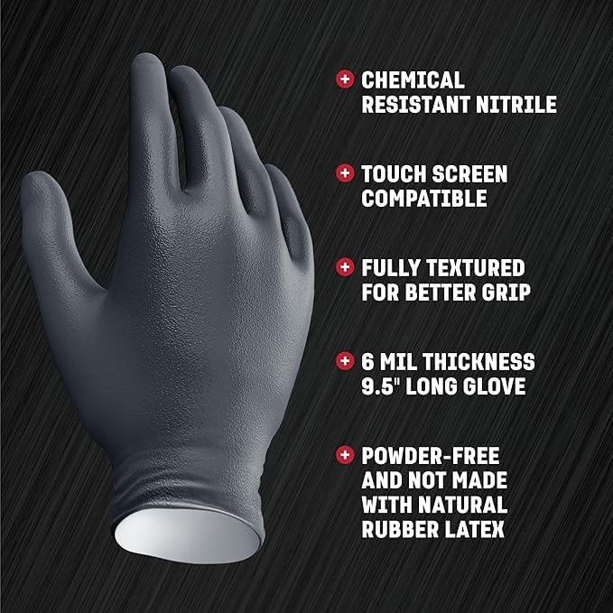 6 mil thickness delivers durable protection in tough environments.