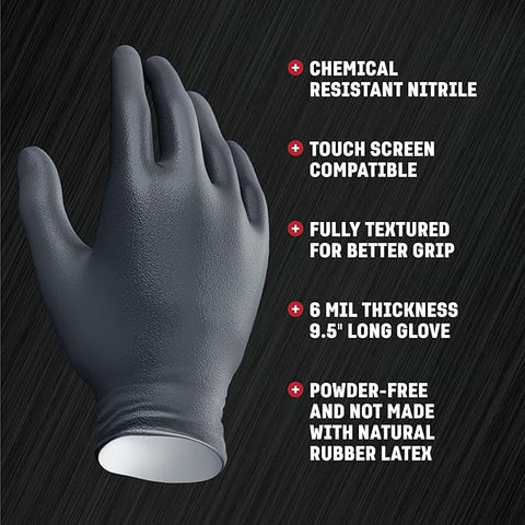 6 mil thickness delivers durable protection in tough environments.