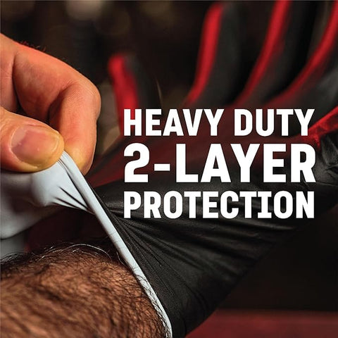 Black and white layers reveal breaches for safer use.