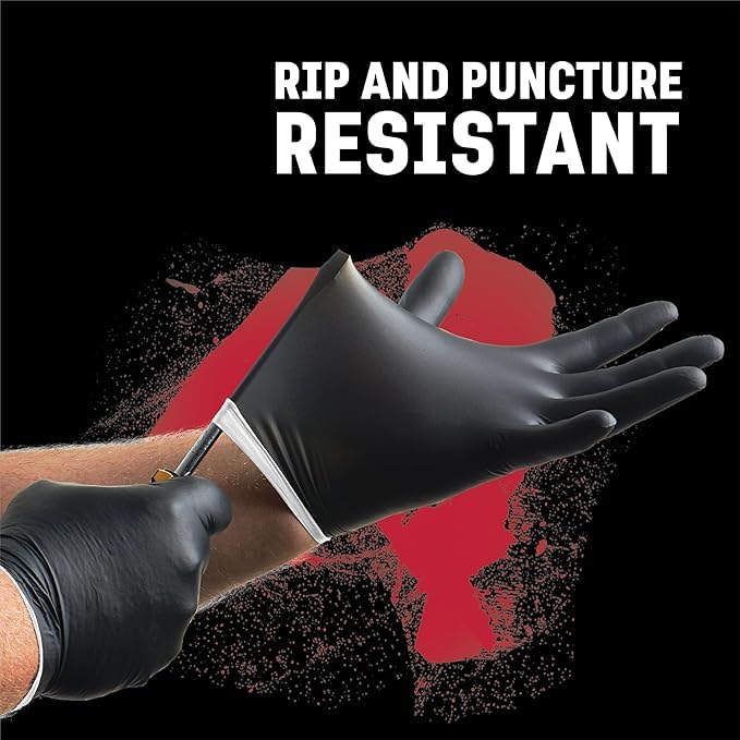Two-layer construction aids wear detection during heavy-duty tasks.