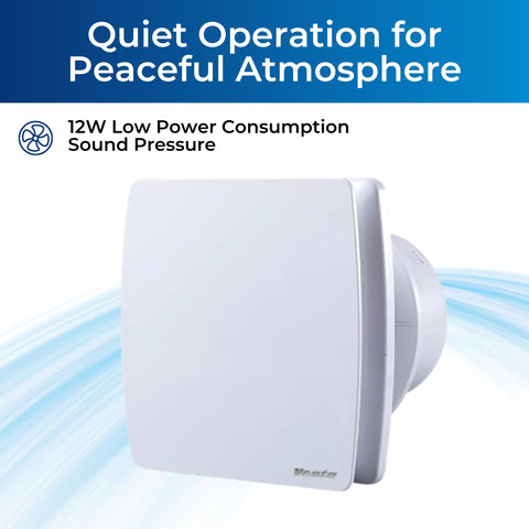 Venta Marketing anti-backflow design keeps indoor air fresh.