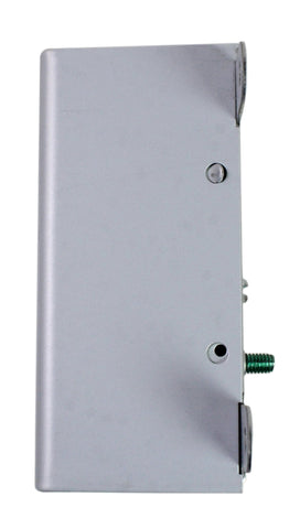 Ventamatic XXFIRESTAT installation guide panel with screwdriver-adjustable thermostat.
