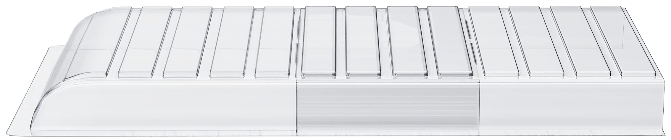 Ventilaider Air Vent Extender PET plastic delivers safe, durable construction.