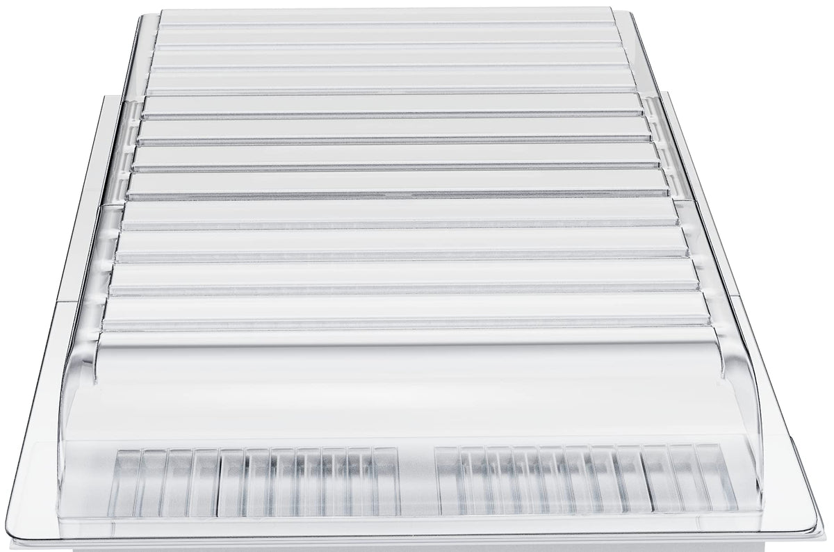 Ventilaider Air Vent Extender under-furniture close-up redirects air to the room.