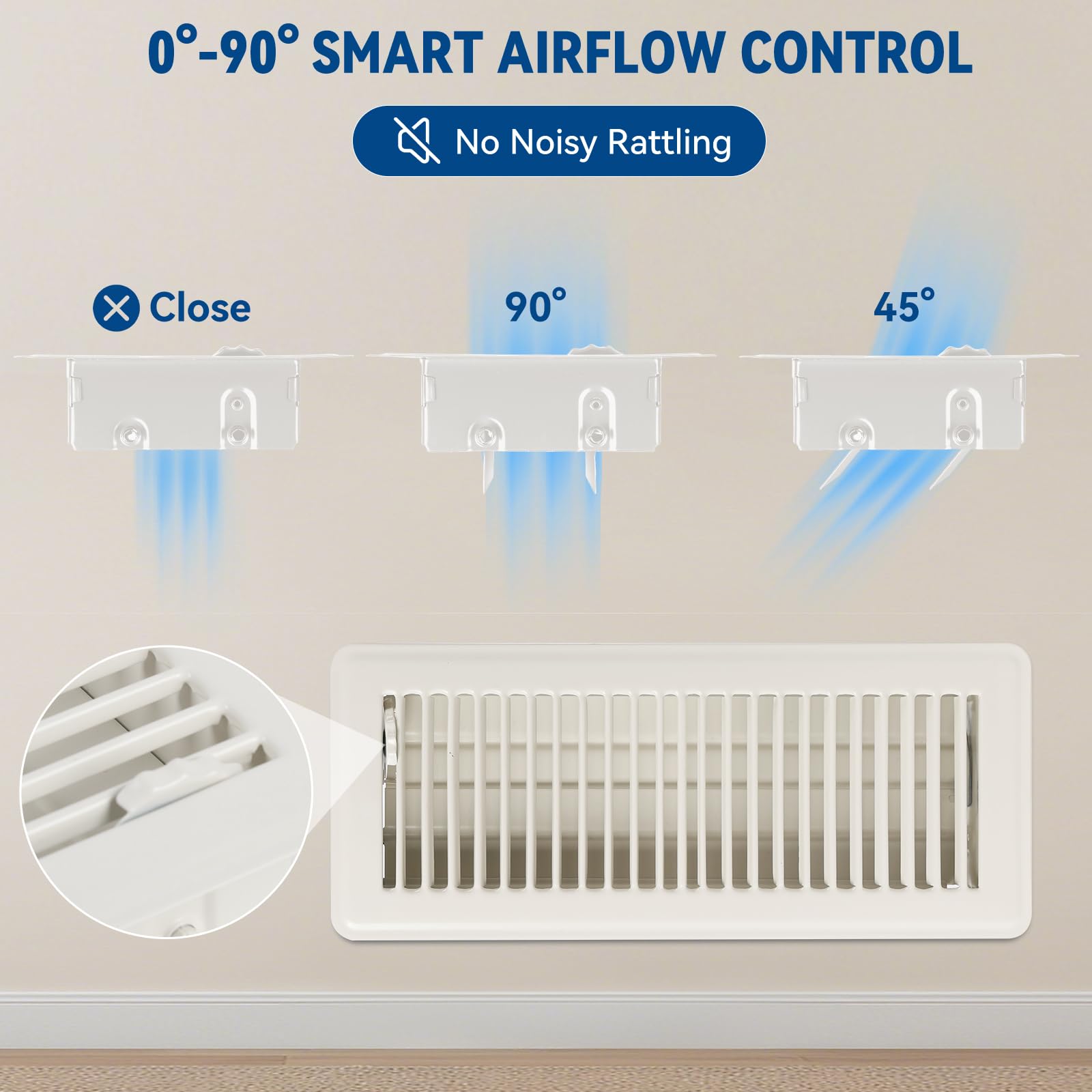 Ventyun four-pack packaging offers convenient replacement options for multiple rooms.