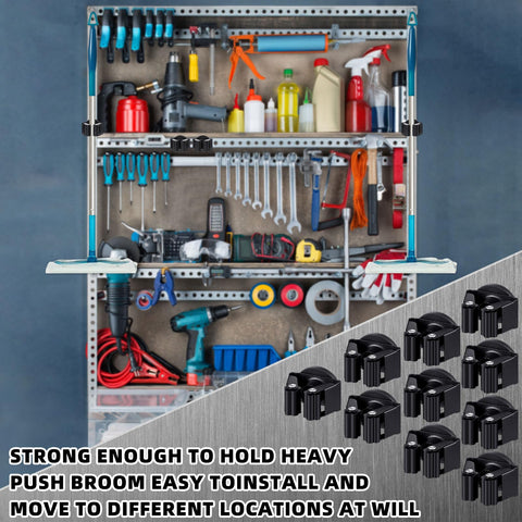 Vercraft compact 10-piece set keeps cleaning tools organized.