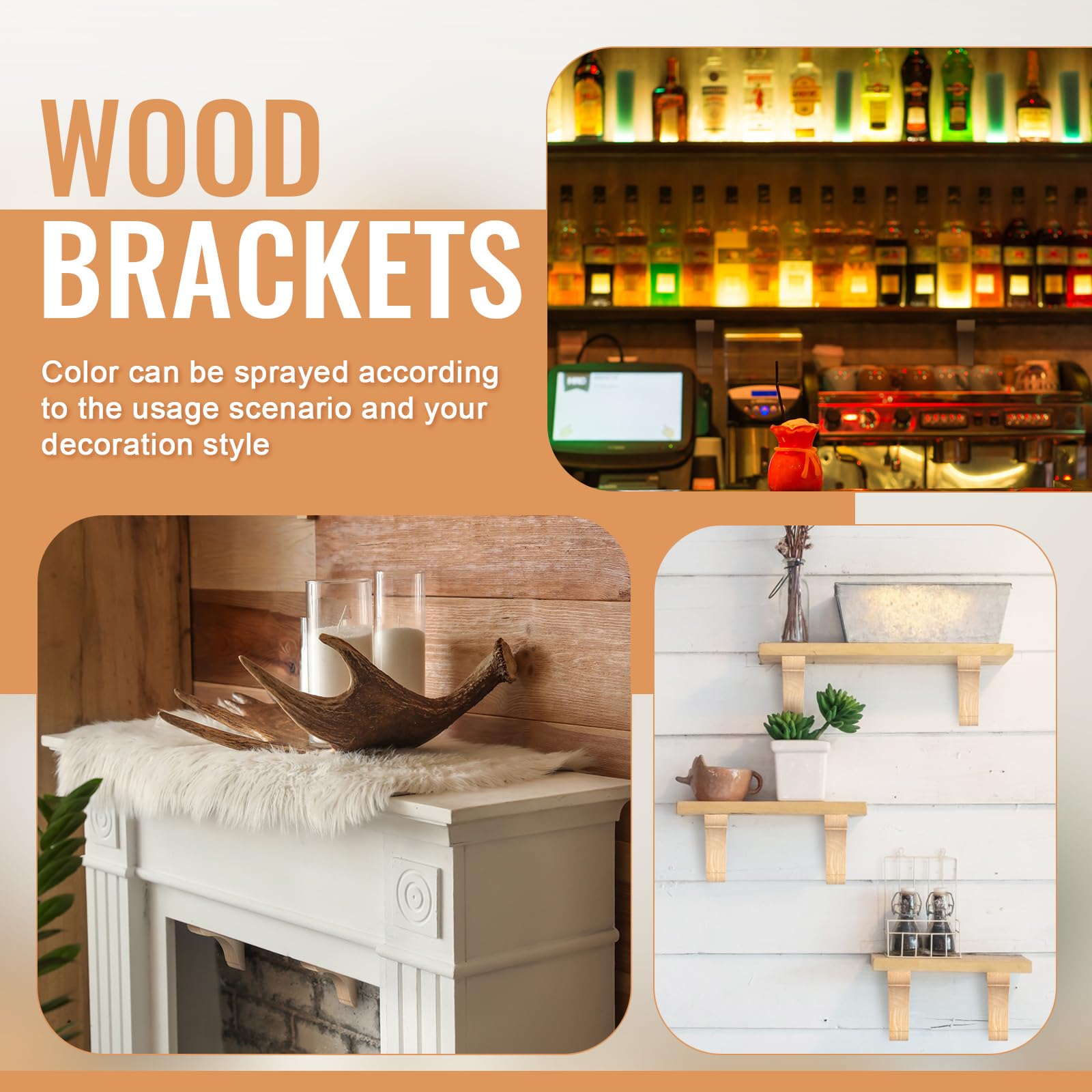 Vercraft paintable corbel ready to match your decor with color customization.