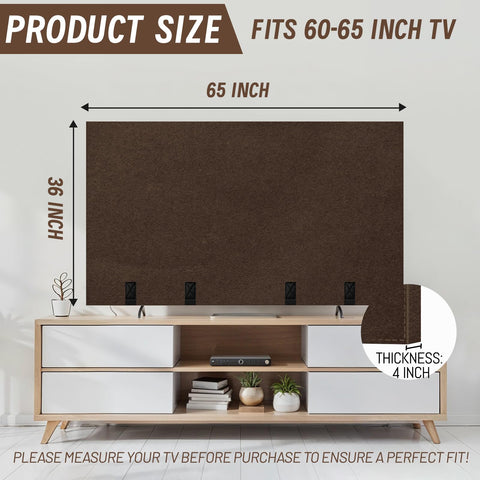 The soft felt fabric protects glossy surfaces during transport and storage.