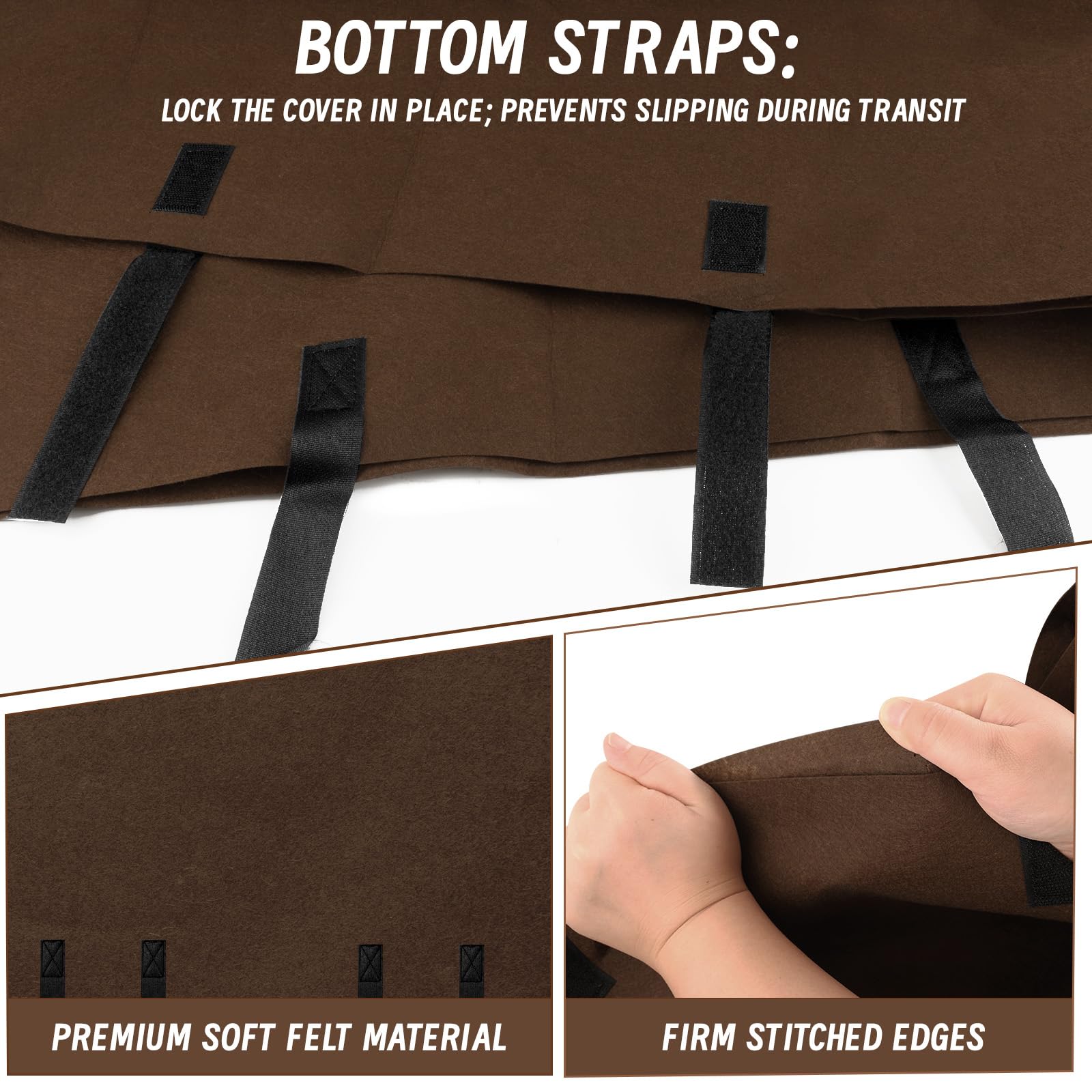 Moisture and dust defense protects your TV between moves and renovations.