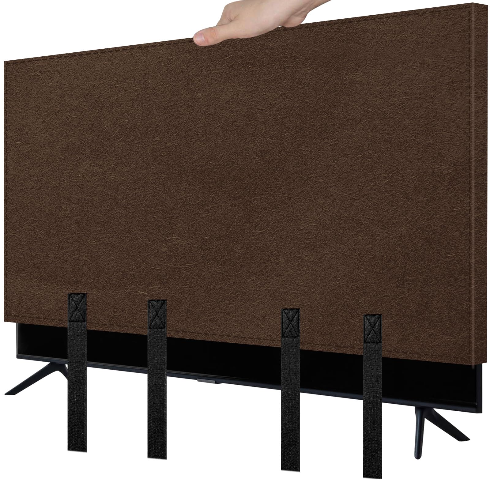 Verdanzia TV cover for moving shields 60-65 inch screens from dust and scratches.