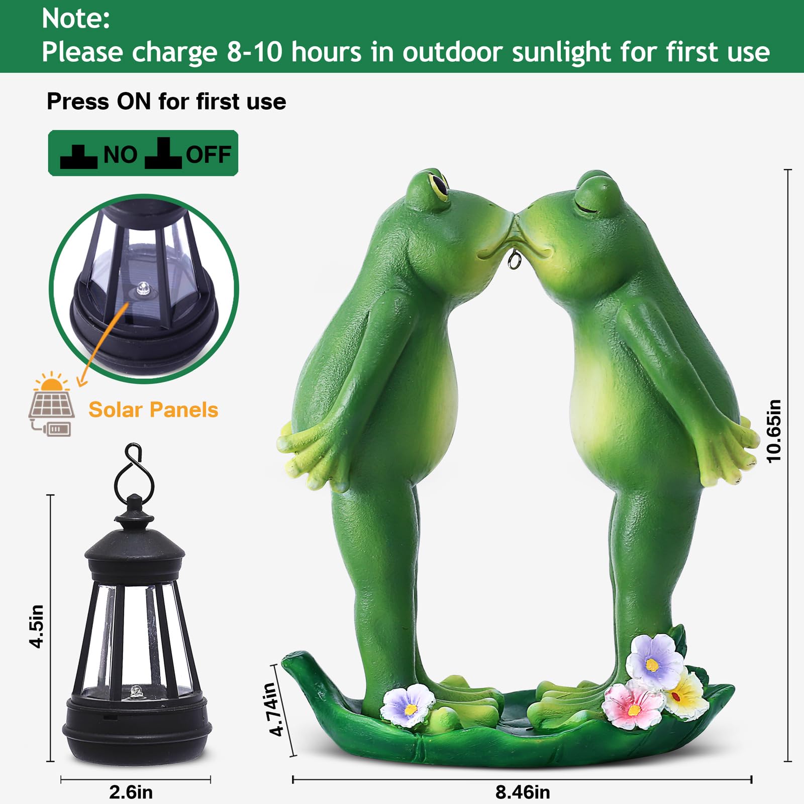 Vereemy garden decor suitable for porch, lawn, and yard displays.
