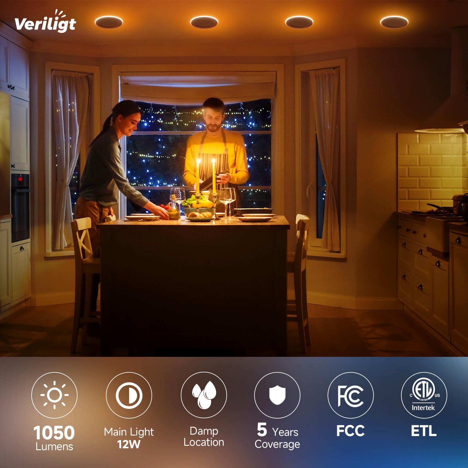Veriligt IC-rated installation allows contact with insulation.