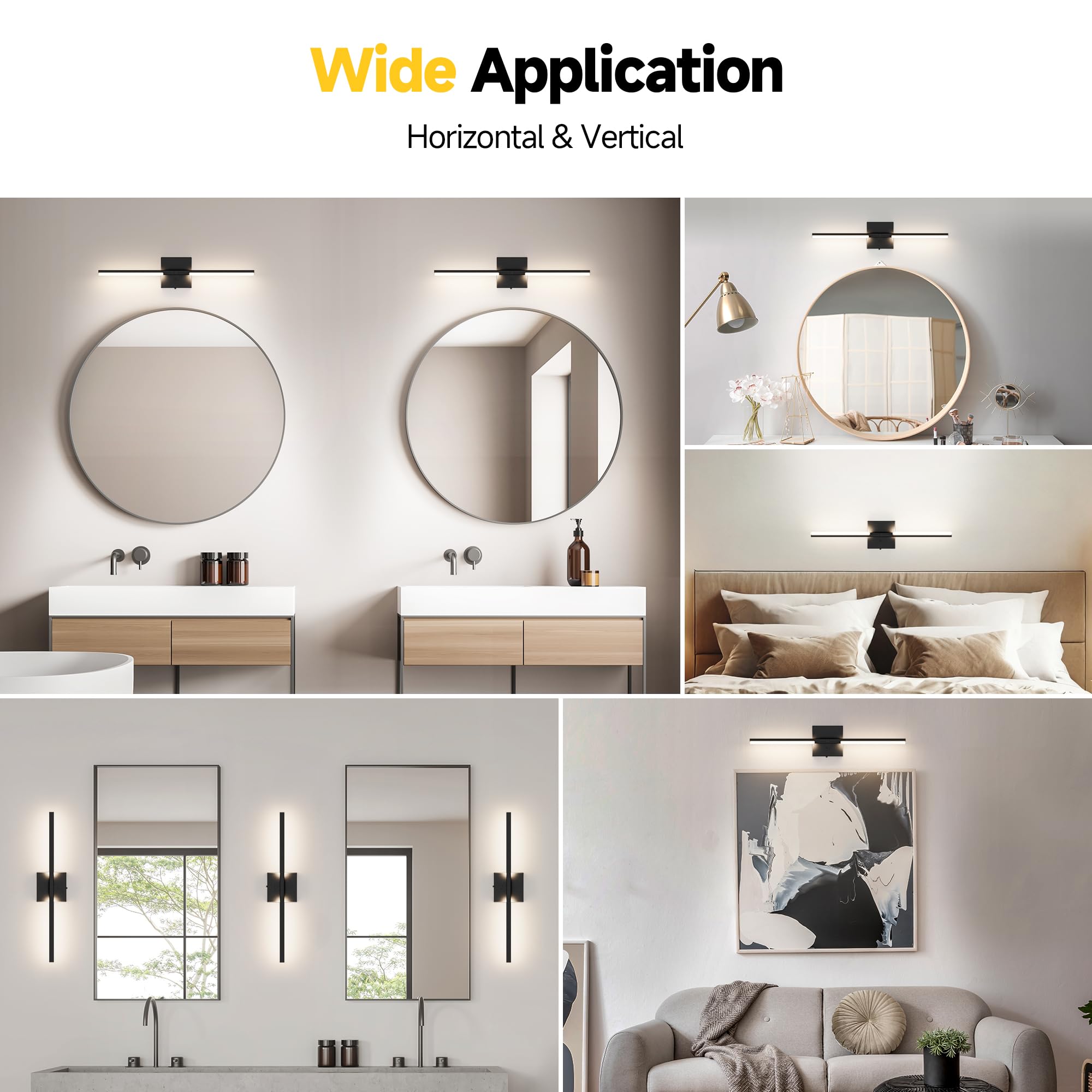 Veriligt vanity lights come with 5-year warranty and responsive support.