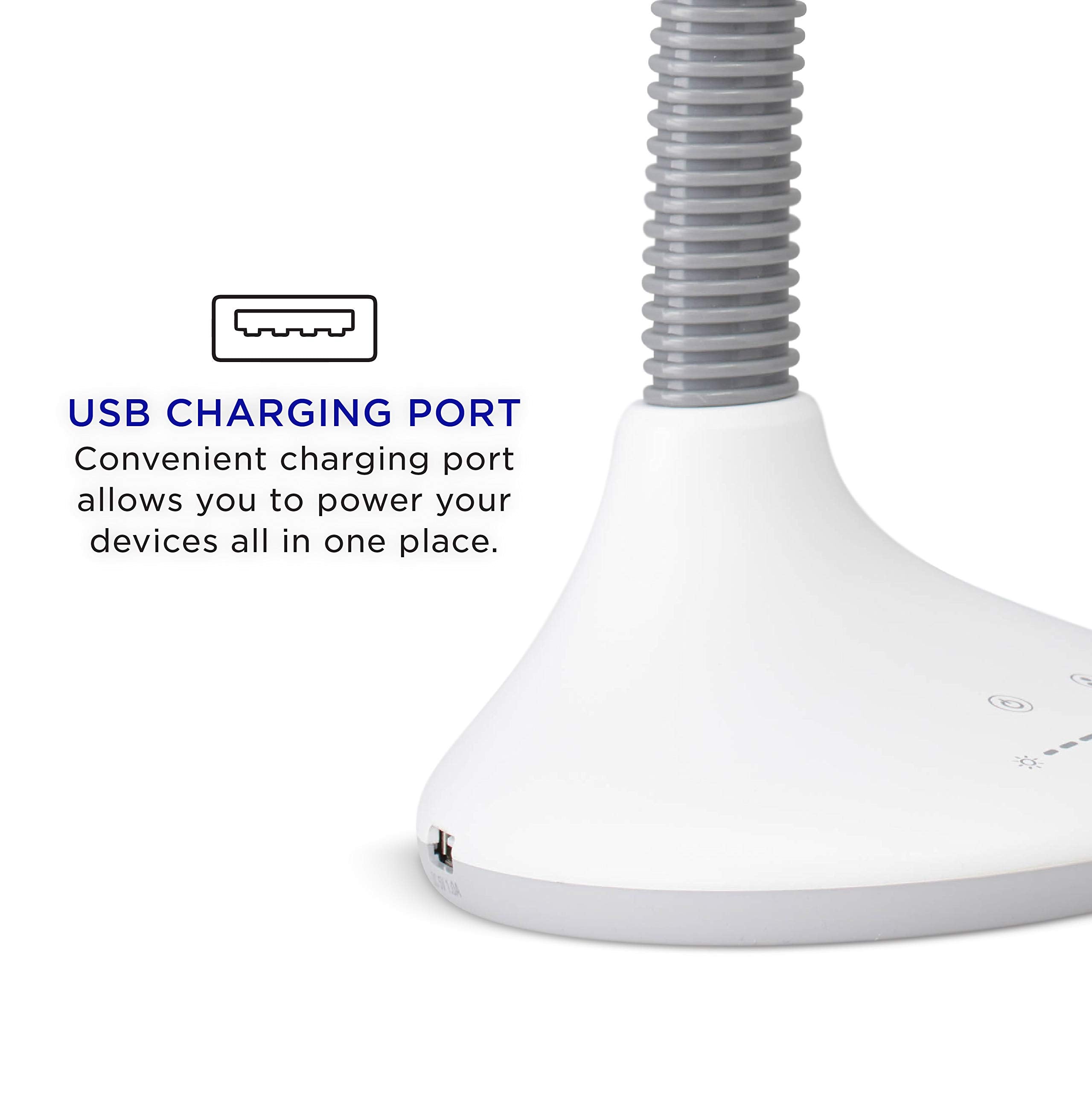 Verilux SmartLight flicker-free design supports long reading sessions