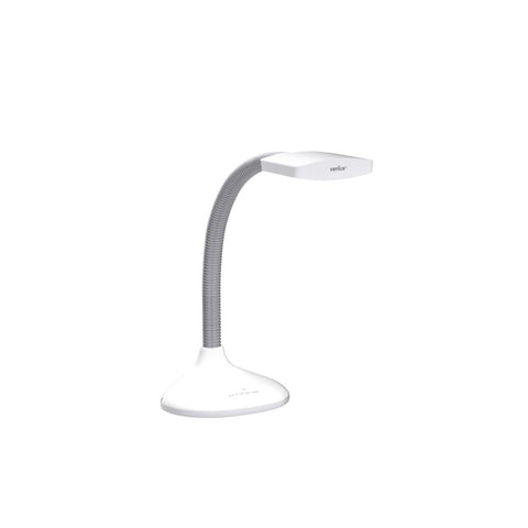 Verilux SmartLight glare-control Optix lens reduces reflections on work surface