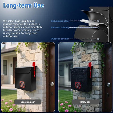 VerinsIroin installation kit included for easy wall mounting.