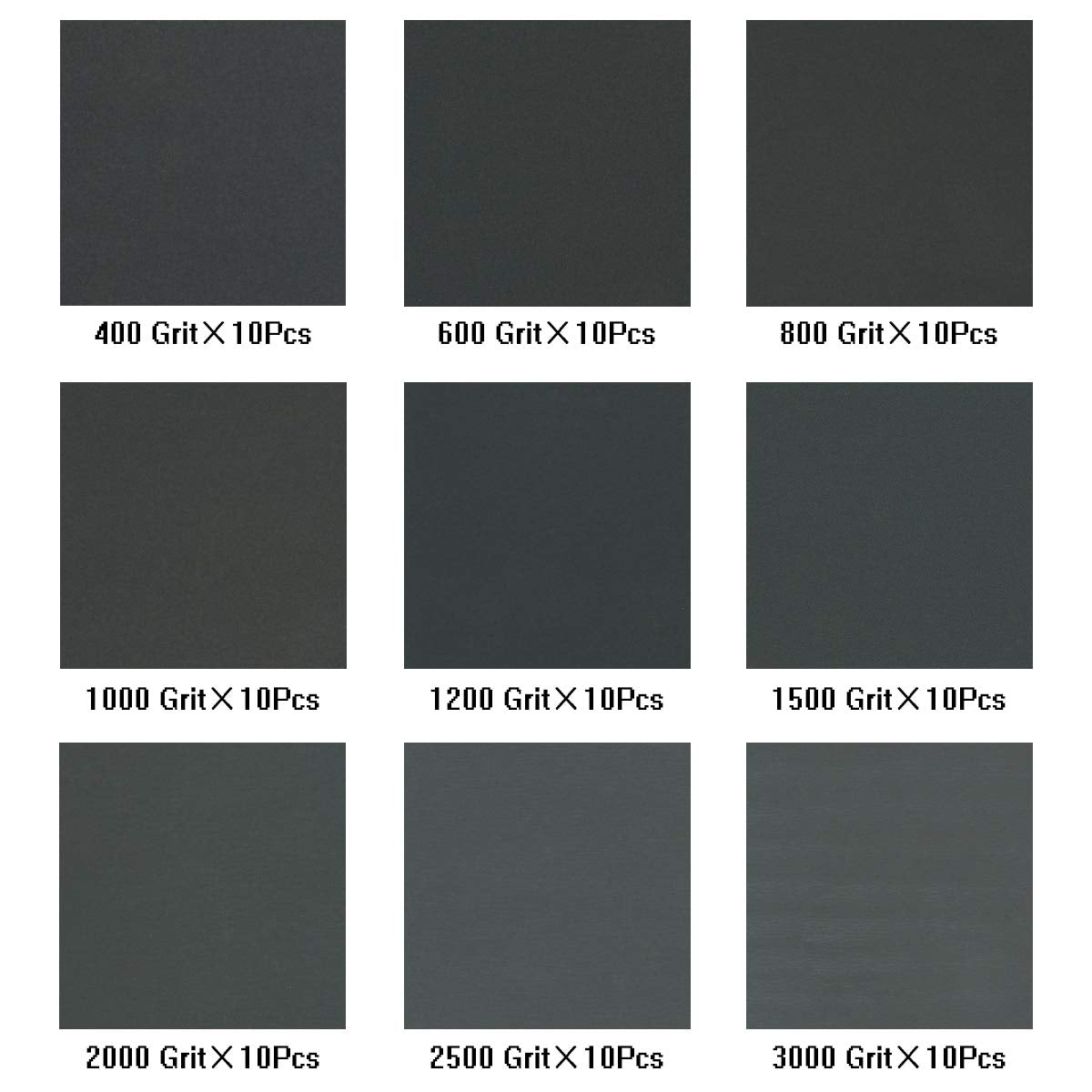 VERONES 600 grit sheet ideal for smoothing surfaces