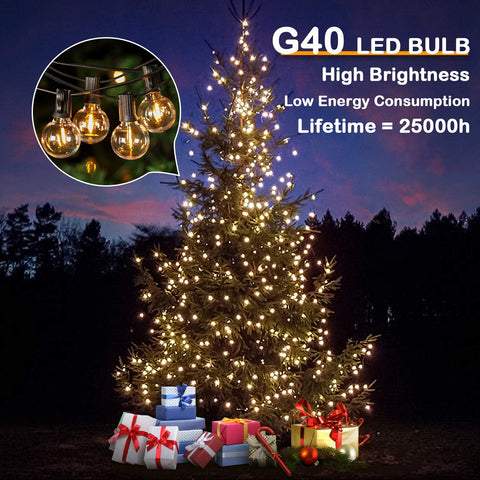 VerRon cup-hook installation makes hanging outdoor lights quick and easy.