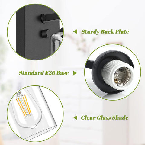VerRon fixture compatible with E26 bulbs for flexible ambiance.