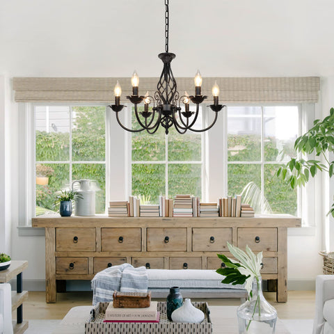 VerRon easy-installation instructions support quick mounting of this stylish ceiling fixture