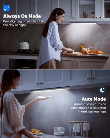 VerRon ultra-thin 0.35 inch design blends with any decor in kitchens.