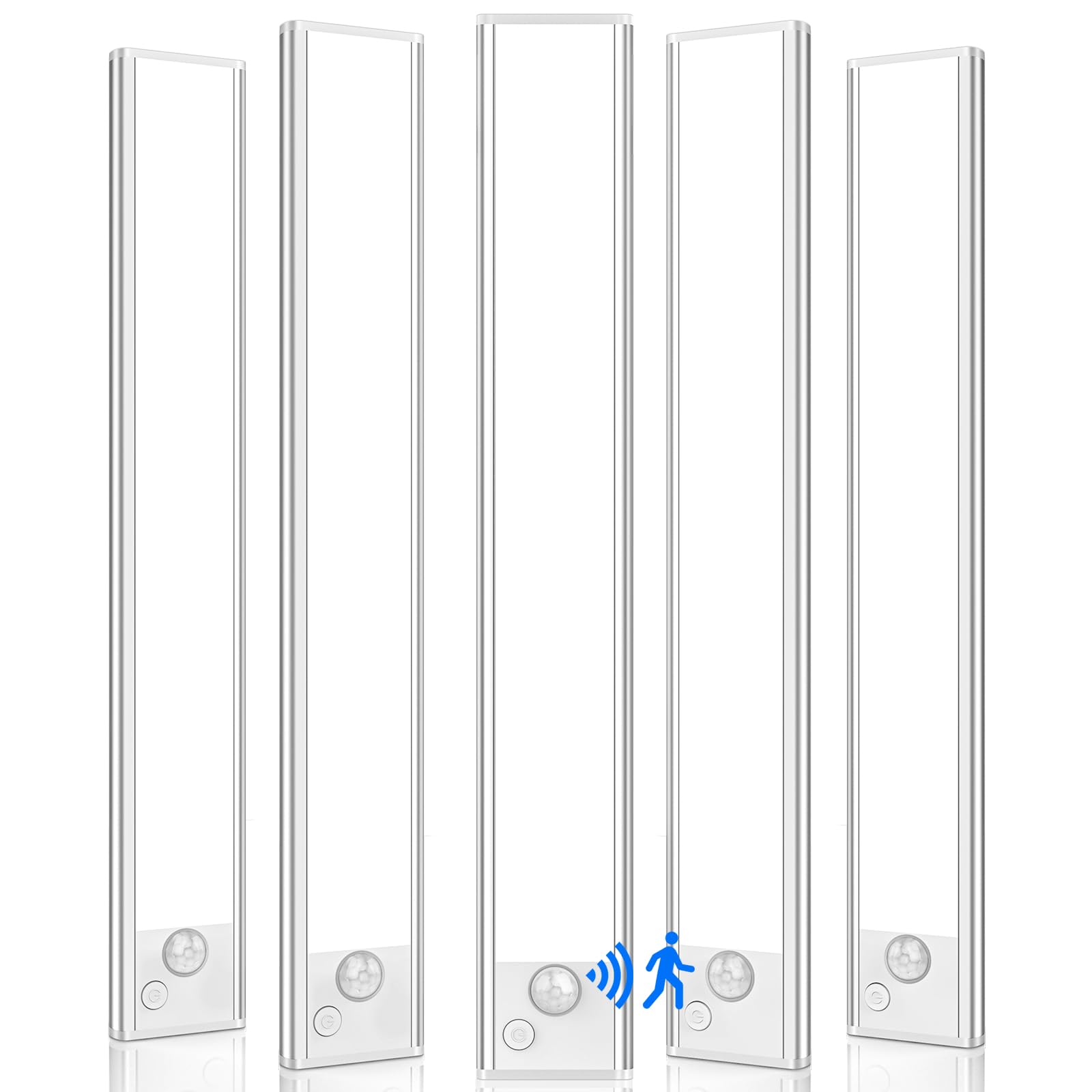 VerRon under-cabinet light highlighting 3200mAh battery for long-lasting kitchen illumination.