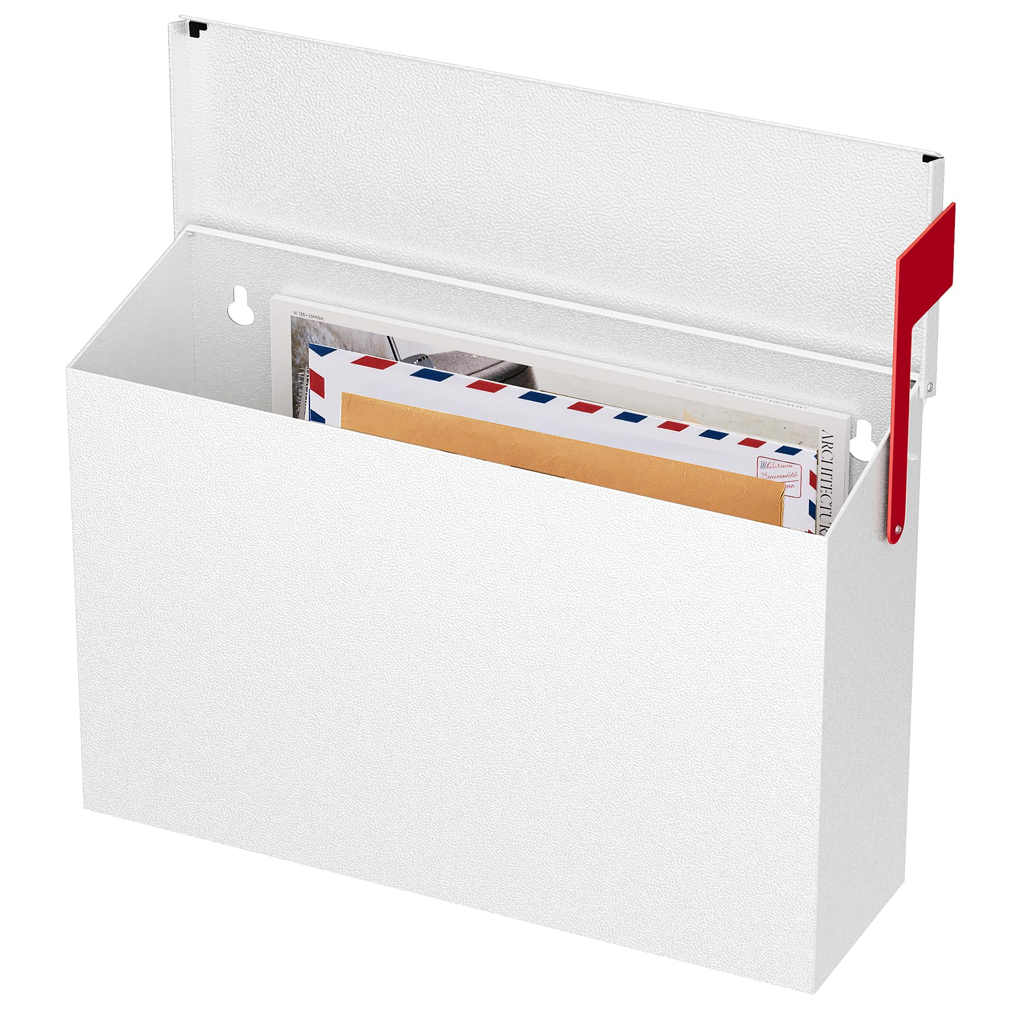 VERSASKY interior layout keeps mail organized and dry inside the large compartment.