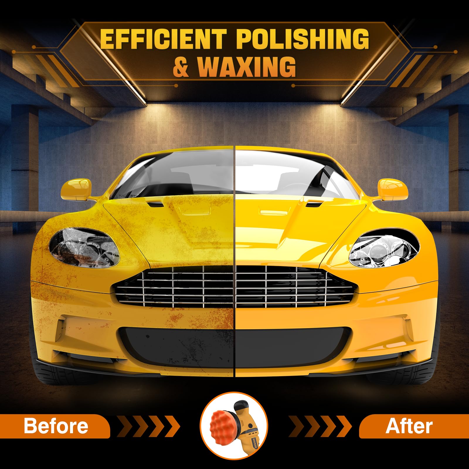 VERVEWAVE 17-piece polishing accessory kit for versatile detailing