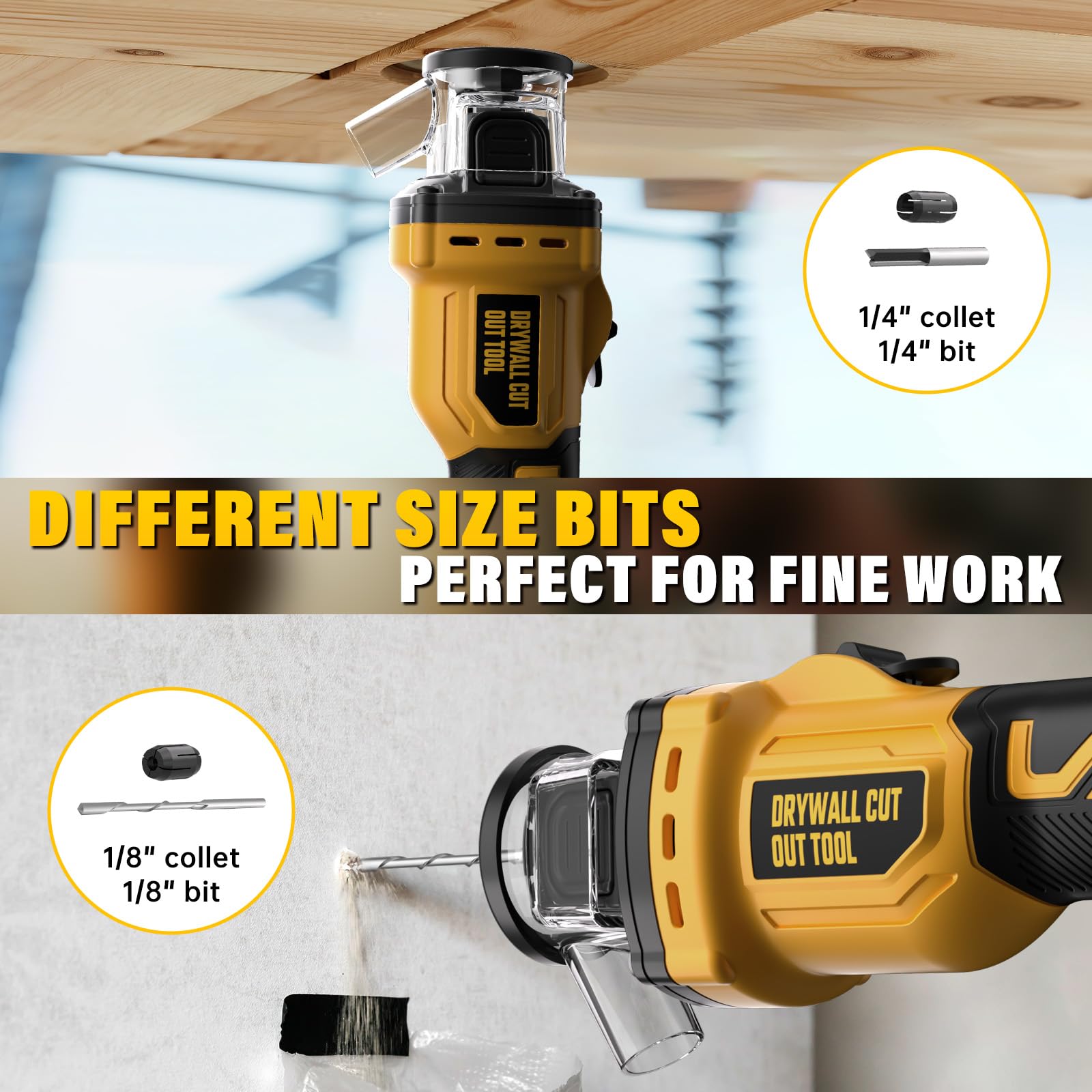VERVEWAVE versatile tool converts to spiral, undercut, or rotary saw