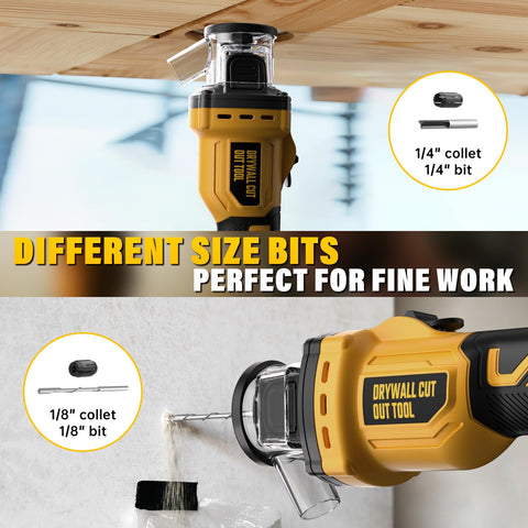 VERVEWAVE versatile tool converts to spiral, undercut, or rotary saw