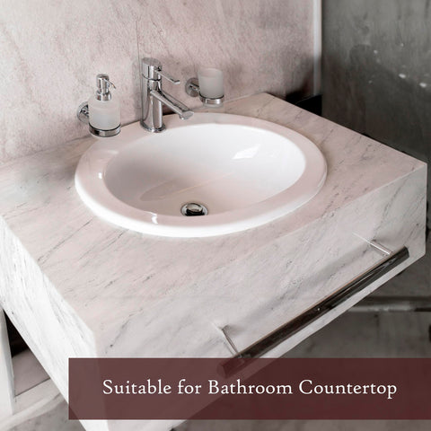 Very Berry Sticker marble contact paper for bathroom vanity creates a fresh look.