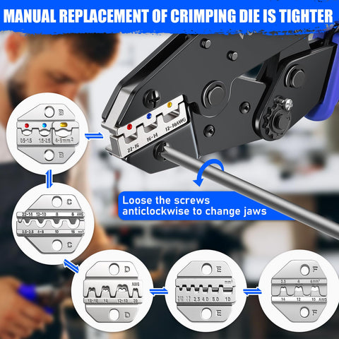 Vesmikit precision 40cr die technology ensures accurate, durable crimps.