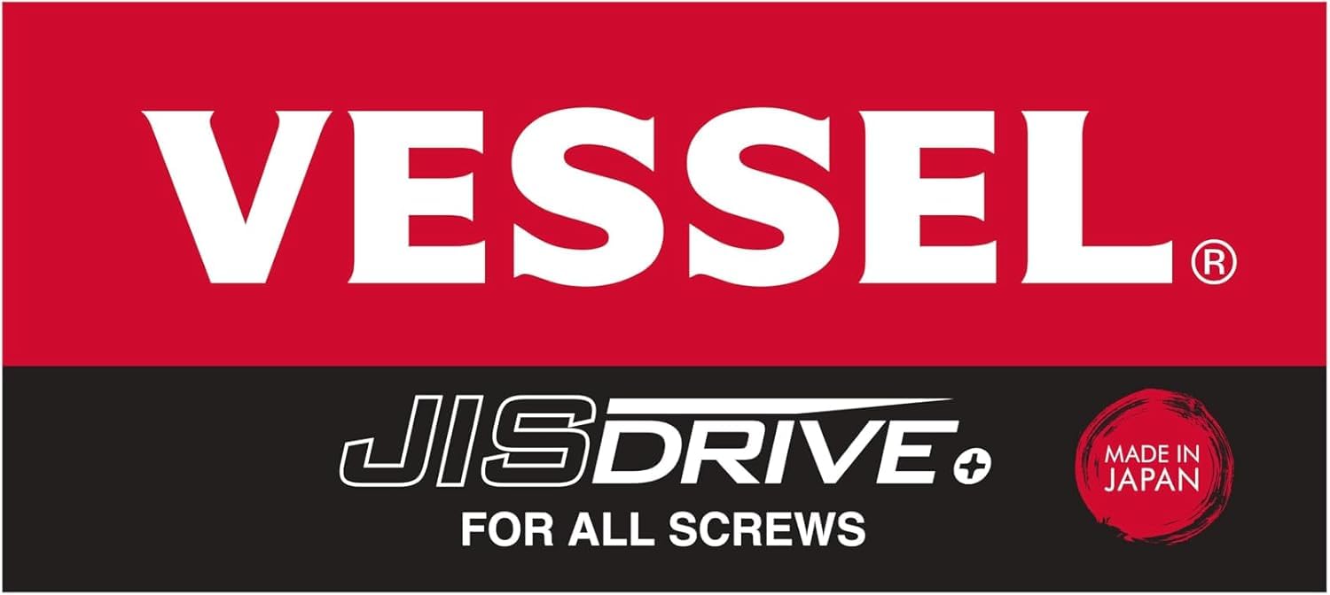 VESSEL Armor Grip screwdriver set showing precision-machined blades.