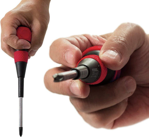 VESSEL Ball Grip magnetized tip: easier pickup and placement