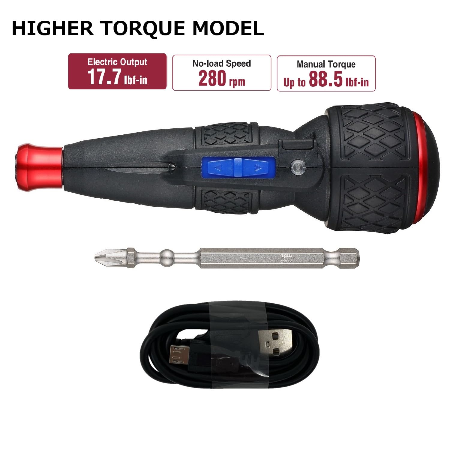 VESSEL e-ASSIST supports hex power bits and double-ended bits